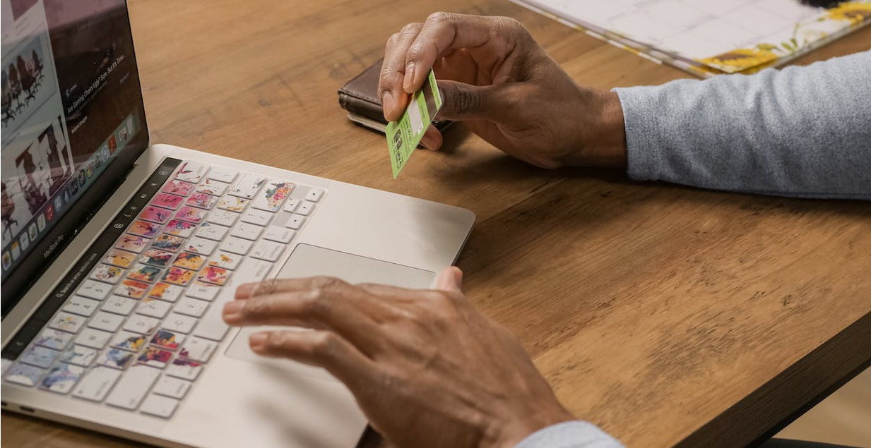 using credit card company